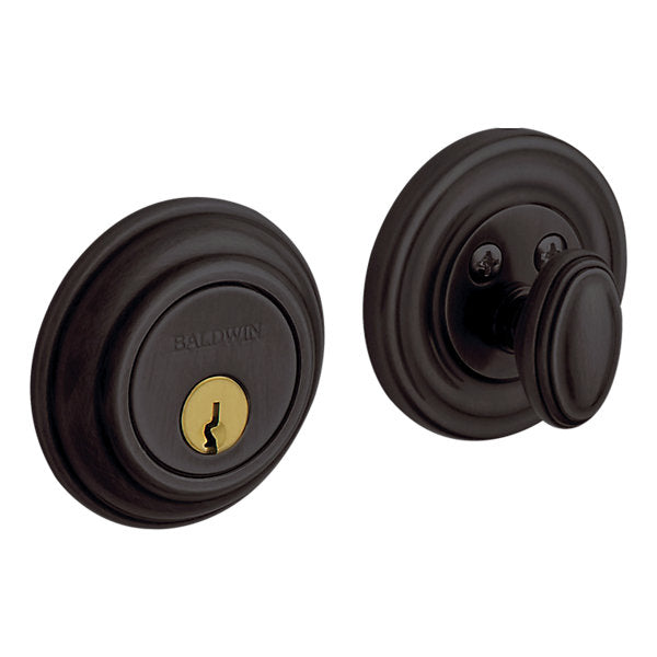 Baldwin Hardware Cerrojo 8231 Patio Function — Bronce aceitado