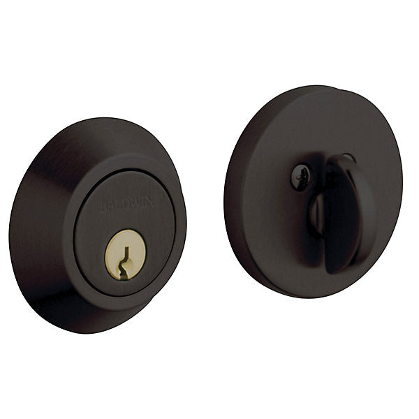 Baldwin Hardware Cerrojo 8241 Contemporary Ajustable — Bronce aceitado