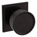 Baldwin Hardware Perilla K008 Hollywood Hills con Roseta R050 — Bronce aceitado — Dummy completo