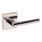 Baldwin Hardware Manija L021 con Roseta R017 — Níquel pulido Lifetime — Privacidad