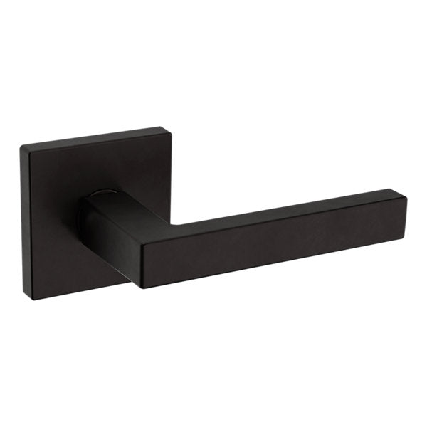 Baldwin Hardware Manija L023 con Roseta R017 — Bronce aceitado — Dummy completo