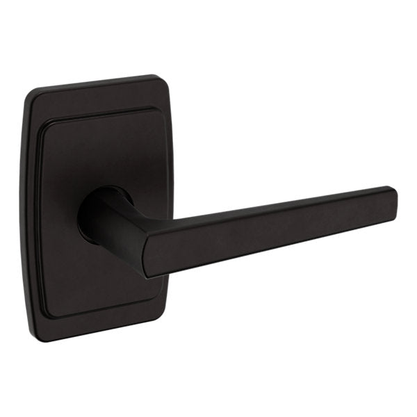 Baldwin Hardware Manija L024 con Roseta R046 — Bronce aceitado — Paso
