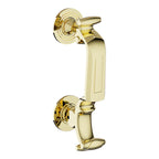 Baldwin Hardware S Aldaba de Puerta 0113 — Latón sin laca