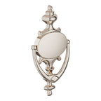 Baldwin Hardware Imperial Aldaba de Puerta 0116 — Níquel pulido Lifetime