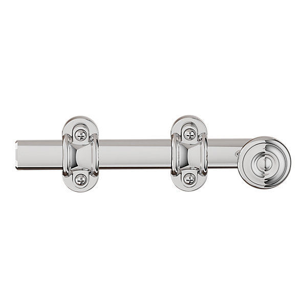 Baldwin Hardware Pasador de Superficie 6 0379 — Cromo pulido