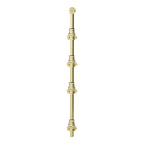 Baldwin Hardware Pasador de Superficie 24 0383 — Latón sin laca