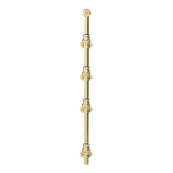 Baldwin Hardware Pasador de Superficie 24 0383 — Latón sin laca