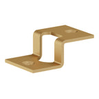 Baldwin Hardware Guía Rebajada 0604 — Latón vintage