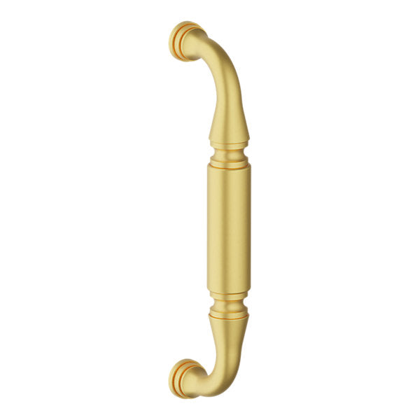 Baldwin Hardware Jaladera de Puerta Richmond 2574 — Latón satinado Lifetime