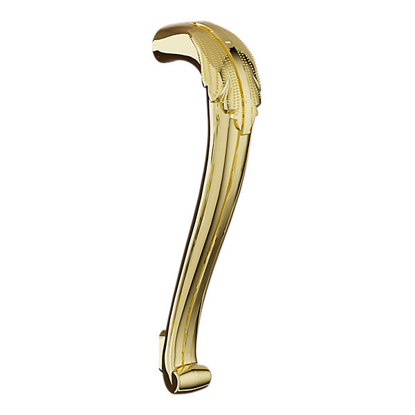 Baldwin Hardware Jaladera de Puerta Kensington 2693 — Latón pulido Lifetime (PVD)