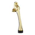 Baldwin Hardware Lever Retenedor de Puerta 4100 — Latón pulido Lifetime (PVD)