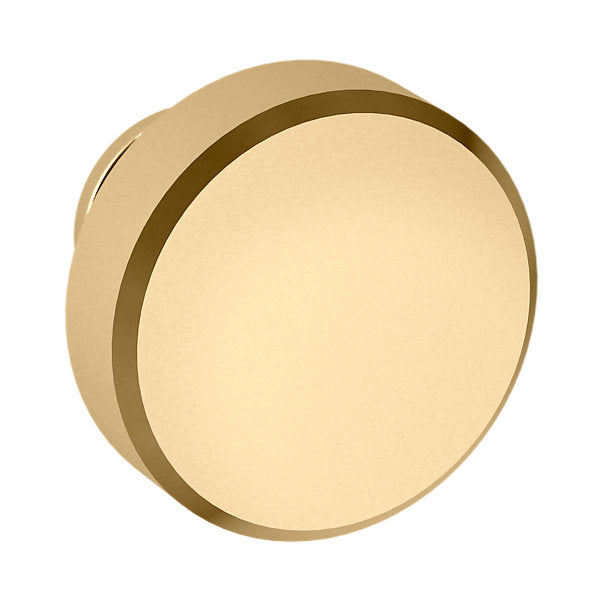 Baldwin Hardware Bevel Perilla de Gabinete 1.5" 4411 — Latón pulido Lifetime (PVD)