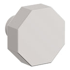 Baldwin Hardware Octagonal Facet Perilla de Gabinete 1.25" 4440 — Níquel pulido Lifetime