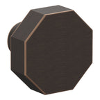 Baldwin Hardware Octagonal Facet Perilla de Gabinete 1.25" 4440 — Bronce veneciano