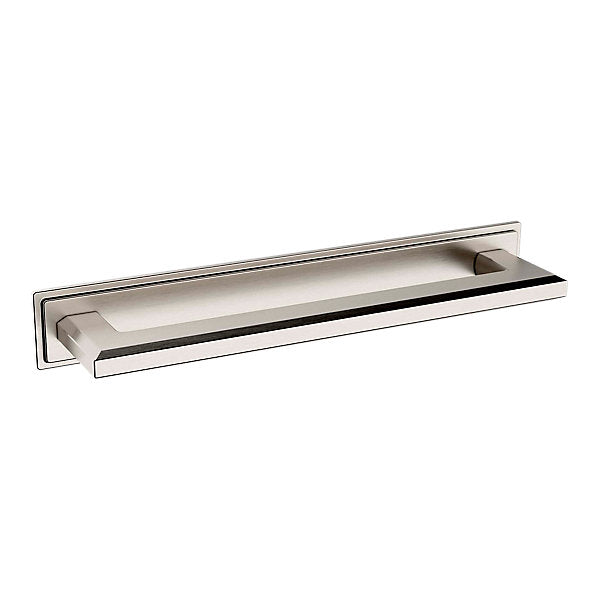 Baldwin Hardware Transitional Back Plate 10" 4460 — Níquel satinado