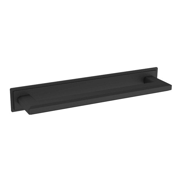 Baldwin Hardware Transitional Back Plate 10" 4460 — Negro satinado