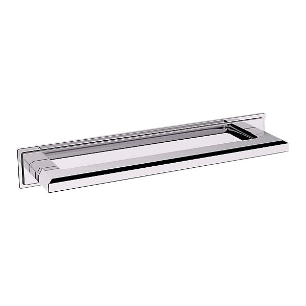Baldwin Hardware Transitional Back Plate 10" 4460 — Cromo pulido