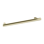 Baldwin Hardware Octagonal 8" Jaladera de Gabinete 4468 — Latón sin laca