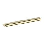Baldwin Hardware Modern 8" Jaladera de Gabinete 4626 — Latón sin laca