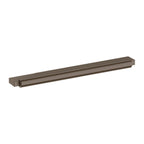 Baldwin Hardware Modern 8" Jaladera de Gabinete 4626 — Níquel grafito Lifetime