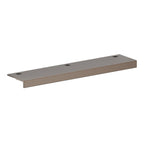Baldwin Hardware Edge Jaladera 6" Cabinet Flush 4649 — Níquel grafito Lifetime