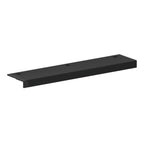 Baldwin Hardware Edge Jaladera 6" Cabinet Flush 4649 — Negro satinado