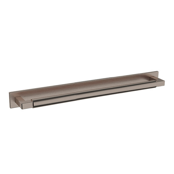 Baldwin Hardware Contemporary 12" Back Plate 4681 — Níquel grafito Lifetime