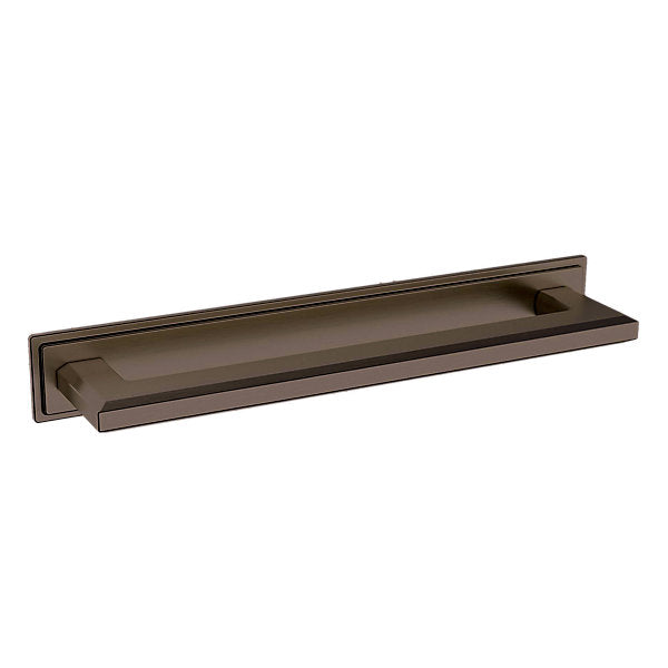 Baldwin Hardware Transitional 8" Back Plate 4682 — Níquel grafito Lifetime
