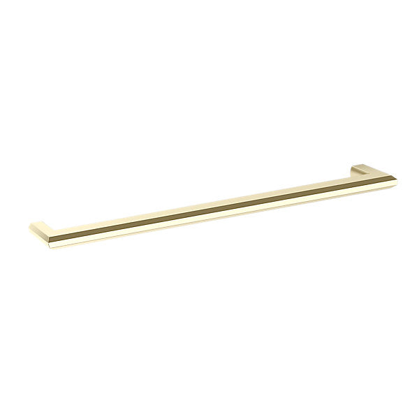 Baldwin Hardware Bevel 10" Jaladera de Gabinete 4684 — Latón sin laca