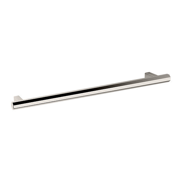 Baldwin Hardware Octagonal 10" Jaladera de Gabinete 4689 — Níquel satinado