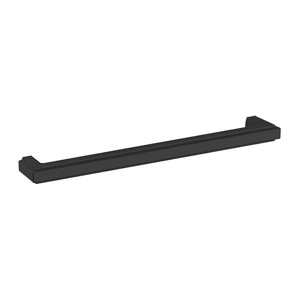 Baldwin Hardware Raised 10" Jaladera de Gabinete 4691 — Negro satinado