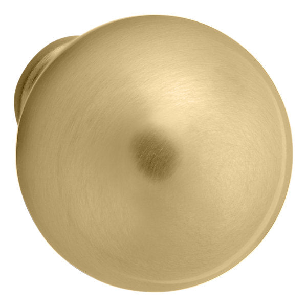 Baldwin Hardware Rnd Perilla de Gabinete 1.25" 4961 — Latón sin laca