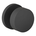 Baldwin Hardware Perilla 5079 Minneapolis con Roseta 5046 — Negro satinado — Paso