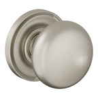 Baldwin Hardware Perilla 5083 Baltimore con Roseta 5048 — Níquel satinado Lifetime — Paso
