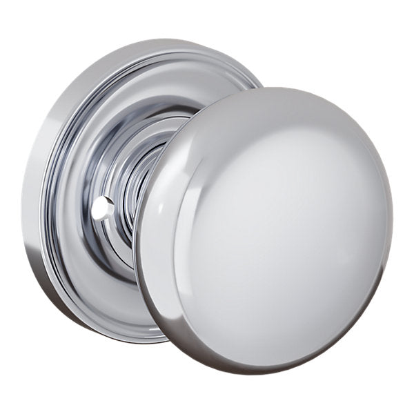 Baldwin Hardware Perilla 5083 Baltimore con Roseta 5048 — Cromo pulido — Privacidad