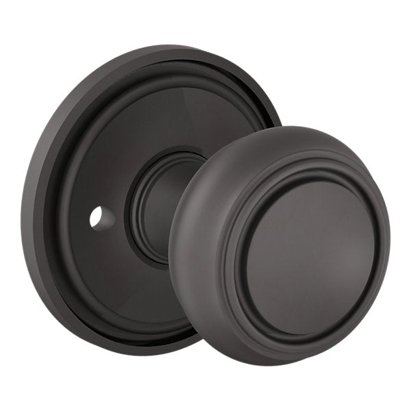 Baldwin Hardware Perilla 5087 Nashville con Roseta 5070 — Bronce aceitado — Privacidad