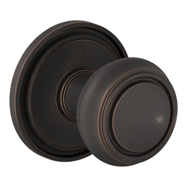 Baldwin Hardware Perilla 5087 Nashville con Roseta 5070 — Bronce veneciano — Paso