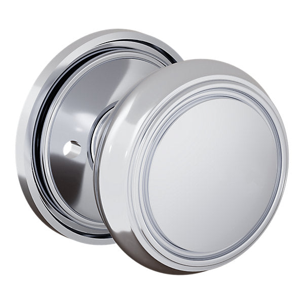 Baldwin Hardware Perilla 5088 Nashville con Roseta 5070 — Cromo pulido — Privacidad