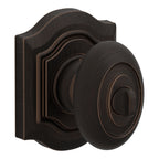 Baldwin Hardware Juego de Entrada con Llave 5237 — Perilla Bethpage con Roseta Bethpage — Bronce veneciano