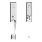 Baldwin Hardware Juego de Entrada 6403 Cody — Cromo pulido