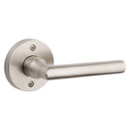 Baldwin Hardware Reserve Manija Tube — Níquel satinado — Contemporary Round — Dummy completo