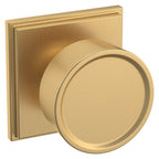 Baldwin Hardware Perilla K008 Hollywood Hills con Roseta R050 — Latón vintage — Paso