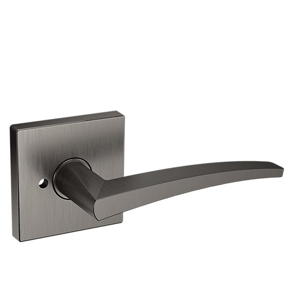 Baldwin Hardware Manija L022 con Roseta R017 — Níquel grafito Lifetime — Privacidad
