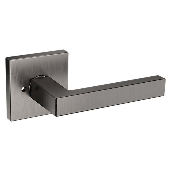 Baldwin Hardware Manija L023 con Roseta R017 — Níquel grafito Lifetime — Privacidad