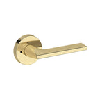 Baldwin Hardware Reserve Manija Anaheim Hills — Latón sin laca — Contemporary Round — Privacidad