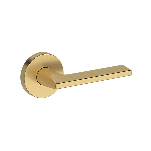 Baldwin Hardware Reserve Manija Anaheim Hills — Latón satinado Lifetime — Contemporary Round — Paso
