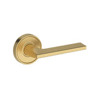 Baldwin Hardware Reserve Manija Anaheim Hills — Latón satinado Lifetime — Recessed Round — Paso