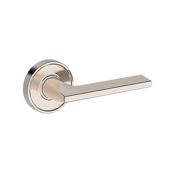 Baldwin Hardware Reserve Manija Anaheim Hills — Níquel pulido Lifetime — Recessed Round — Paso