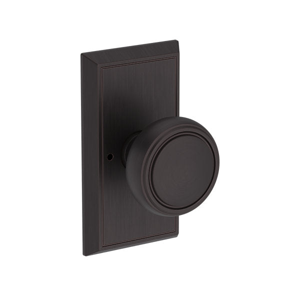 Baldwin Hardware Reserve Perilla Bremerton — Bronce veneciano — Chamfered 5 — Privacidad