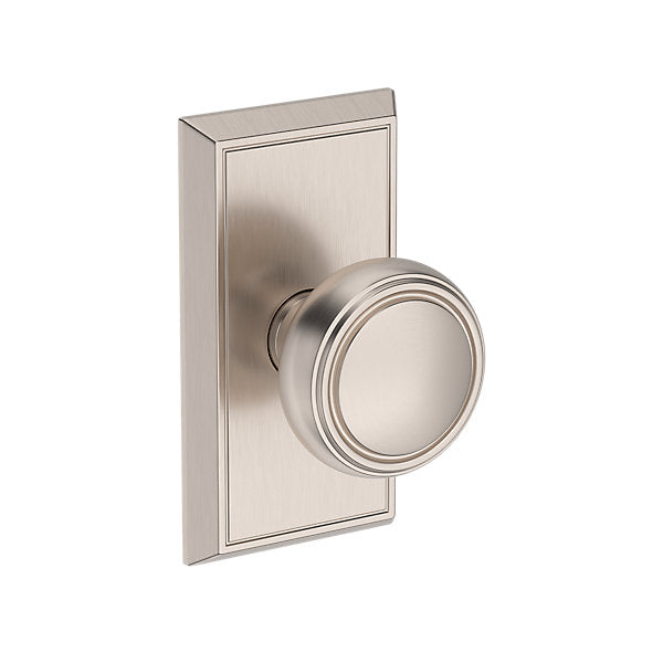 Baldwin Hardware Reserve Perilla Bremerton — Níquel satinado — Chamfered 5 — Paso